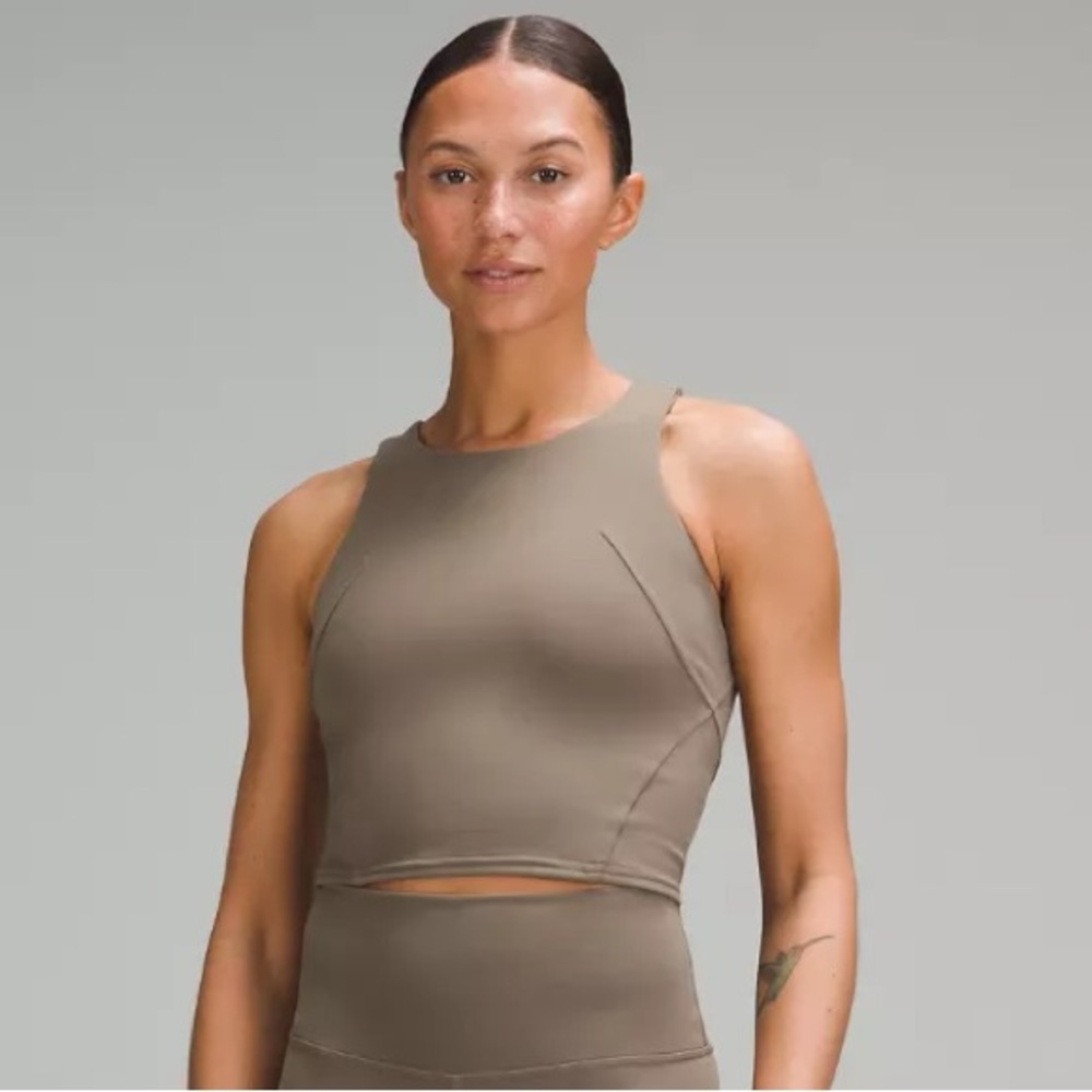 Wunder Train Racerback Tank Top in Nomad - Size 8